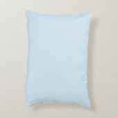 ライトブルーのアクセント枕 アクセントクッション (裏面(縦))