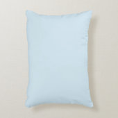 ライトブルーのアクセント枕 アクセントクッション (正面(垂直))