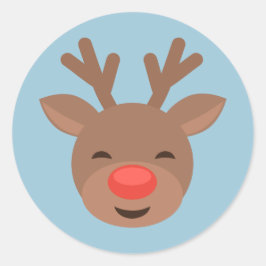 ライトブルーのクリスマストナディアルドルフ ラウンドシール