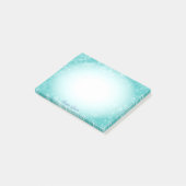 ライトブルーのグラデーション ポストイット (アングル)