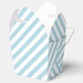 ライトブルーのストライプ フェイバーボックス (オープン)
