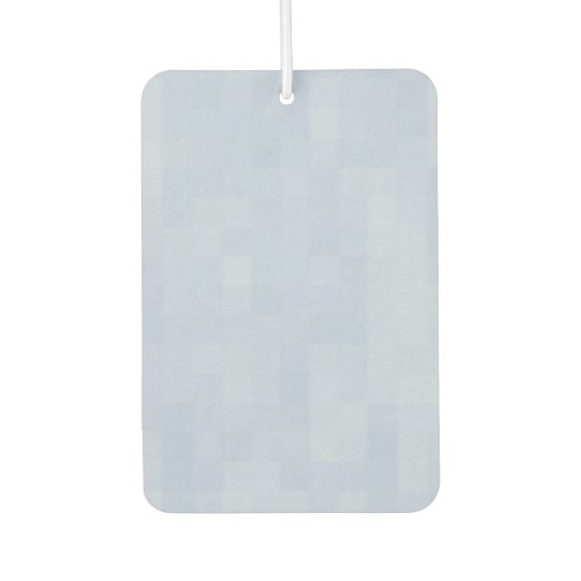 ライトブルーのパターン – 車 カーエアーフレッシュナー (正面)