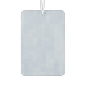 ライトブルーのパターン – 車 カーエアーフレッシュナー (裏面)