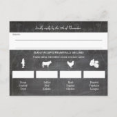 ライトブルーのメイソンのジャール結婚カルボード ポストカード (正面)