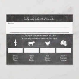 ライトブルーのメイソンのジャール結婚カルボード ポストカード