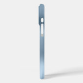 ライトブルーのラメ入りゴージャスガーリーサイン Case-Mate iPhoneケース (裏面 / 左)