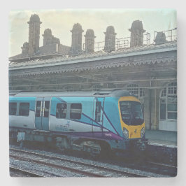 ライトブルーの列車 ストーンコースター