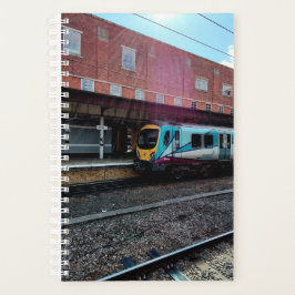 ライトブルーの列車 プランナー手帳