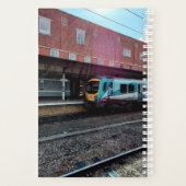 ライトブルーの列車 プランナー手帳 (裏面)