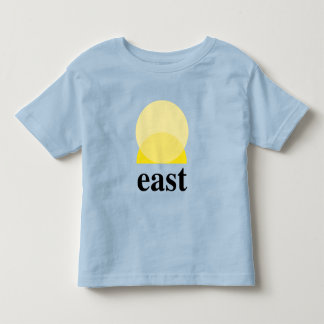 ライトブルーの幼児Tシャツ トドラーTシャツ