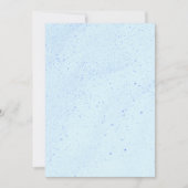 ライトブルーの砂 招待状 (正面)