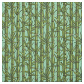 ライトブルーの竹林 ファブリック (見本)