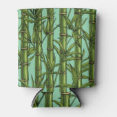 ライトブルーの竹林 缶クーラー (正面)