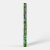 ライトブルーの竹林 SAMSUNG GALAXYケース (右側面)