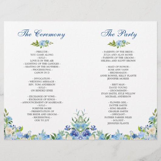 ライトブルーアジサイの緑の折り返し結婚の数 (裏面)