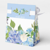 ライトブルーアジサイフローラギフト結婚ズ フェイバーボックス (裏面サイド)