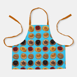 ライトブルーエプロンの6つのコラチエプロン エプロン