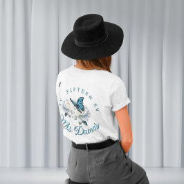 ライトブルーエレガントキンセアニラ – ダマスギフトカスタム Tシャツ