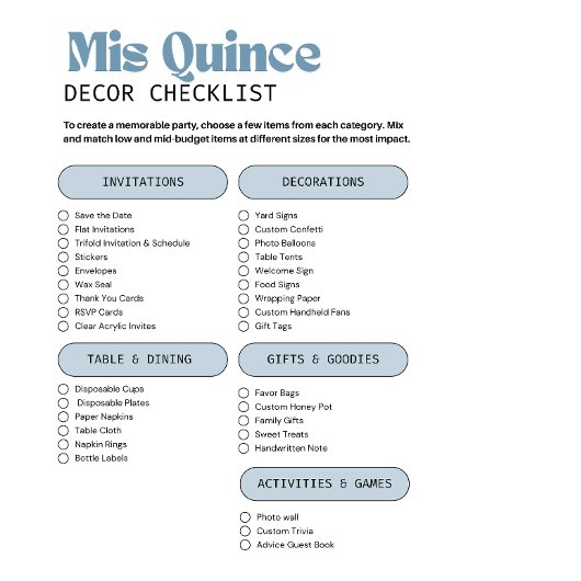 ライトブルーエレガントクインセアニラ – バタフライクラス ペーパープレート