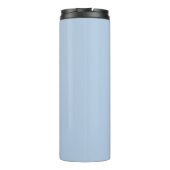 ライトブルーカスタムの文字ロゴ タンブラー (裏面)