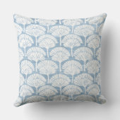 ライトブルーコースタル装飾用クッション クッション (裏面)