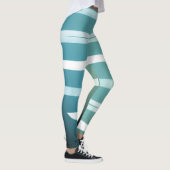 ライトブルーサマーレギンスとヴィオレットレギンス レギンス (右)