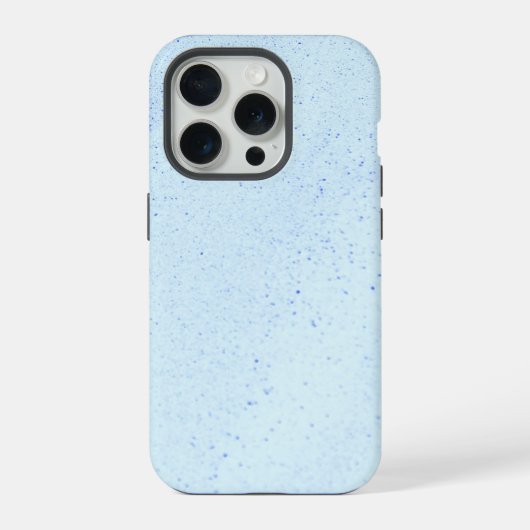 ライトブルーサンド iPhoneケース (裏面)