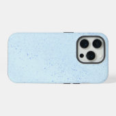 ライトブルーサンド iPhoneケース (裏面横)