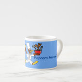 ライトブルーシェフダッキー（アヒルちゃん）カズースペシャリティマグ エスプレッソカップ (正面右)