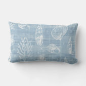 ライトブルーシーシェルズランバーピロー ランバークッション (裏面)