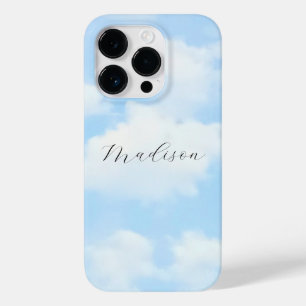 ライトブルースカイファンシーフォト名エレガント Case-Mate iPhone 14 PROケース