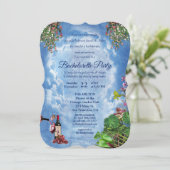 ライトブルースカイ&クラウドバチェロレッテ 招待状 (スタンド正面)