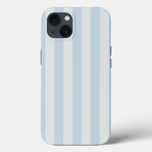 ライトブルーストライプ Case-Mate iPhoneケース (裏面)