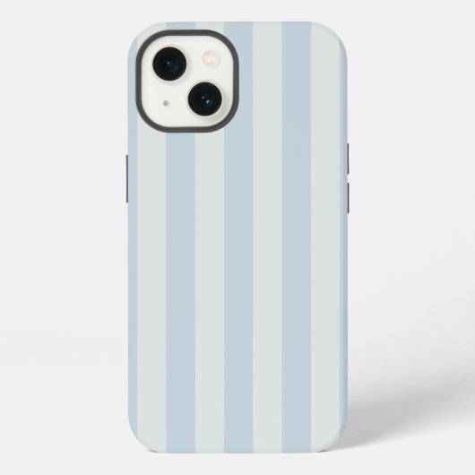 ライトブルーストライプ iPhoneケース (裏面)