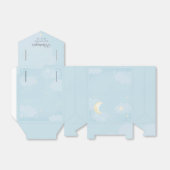 ライトブルートゥインクルリトルスタースカイベビーシャワー フェイバーボックス (折り畳みなし)