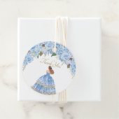 ライトブルーバラフローラキンセアニェラありがとう フェイバータグ (インサイチュ)