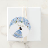 ライトブルーバラフローラキンセアネラありがとうFav フェイバータグ (インサイチュ)