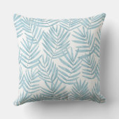 ライトブルーパーム離れ装飾用クッション クッション (裏面)