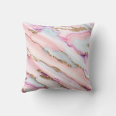 ライトブルーピンクアゲートマーブルコレクシモダンョン クッション (裏面)