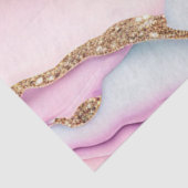 ライトブルーピンクアゲートマーブルコレクシモダンョン 薄葉紙 (詳細)