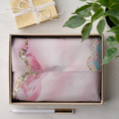 ライトブルーピンクマーブルアゲートコレクシ人気があるョン 薄葉紙 (ギフト)