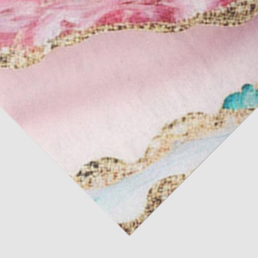 ライトブルーピンクマーブルアゲートコレクシ人気があるョン 薄葉紙 (詳細)