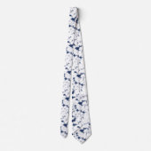 ライトブルーボウタイ&セージグリーンスタイル ネクタイ (裏面)