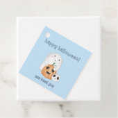 ライトブルーボーイズハッピーハローウィンラベル フェイバータグ (インサイチュ)