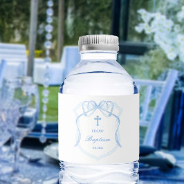 ライトブルーボークレストバプテスマ ペットボトルラベル