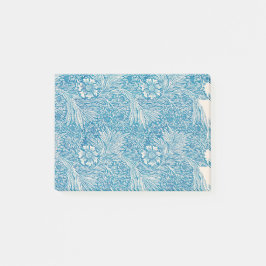 ライトブルーマリゴールドイラストレーションバイウィリアム・モリス ポストイット