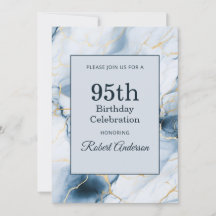 ライトブルーマーブル 95歳の誕生日