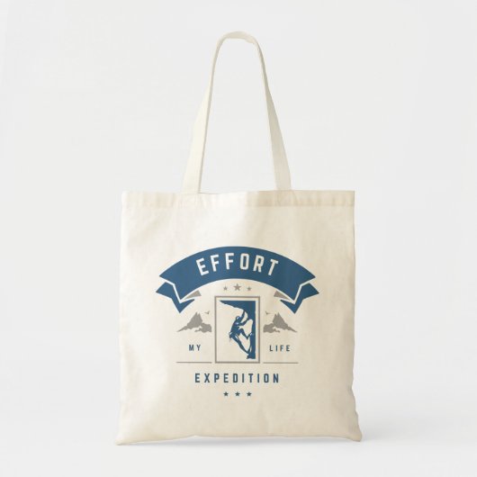 ライトブルーユニークトートバッグ トートバッグ (正面)