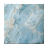 ライトブルーラグジュアリーなジェムストーンエステモダンティック タイル (正面)