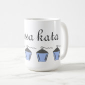 ライトブルーランタンアナッサカタマグブリンマー コーヒーマグカップ (正面右)